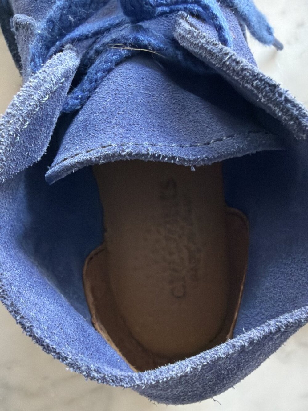 Crewcuts Baby Suede Shoes Size 7 - Picture 5 of 7